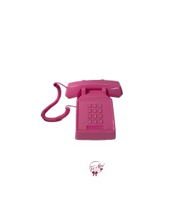 Landline Phone in Pink 