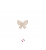 Butterfly in Blush Pink with Glitter