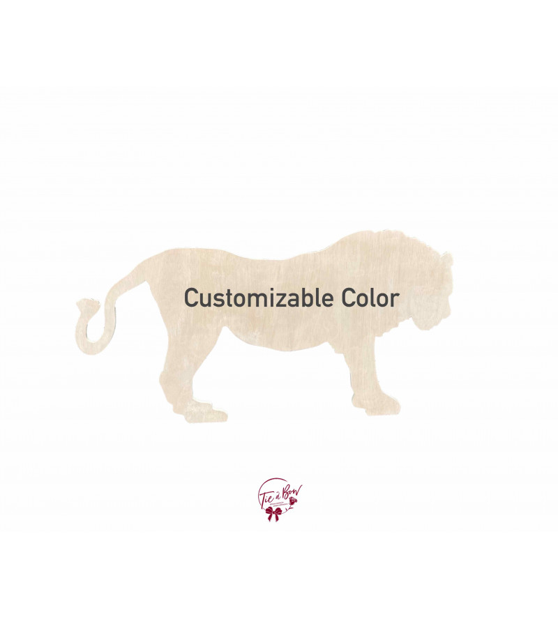 Lion Floor Prop (Customizable Color)