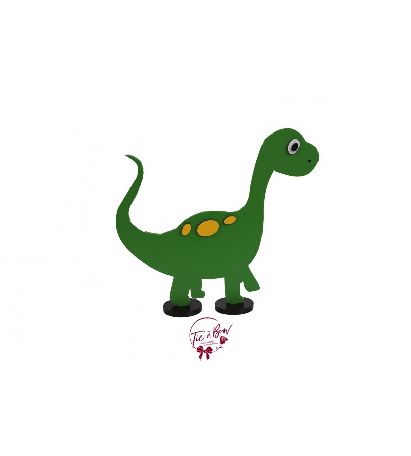 Dinosaur: Green Dinosaur in Silhouette