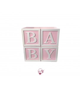 BABY Riser Light Pink Set of 4