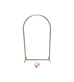 Gold Metal Arch Backdrop (7ft Tall) - does NOT dismantle