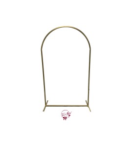 Gold Metal Arch Backdrop (7ft Tall) - does NOT dismantle