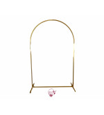 Gold Metal Arch Backdrop (7.25ft Tall) - Dismantles