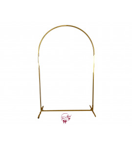 Gold Metal Arch Backdrop (7.25ft Tall) - Dismantles