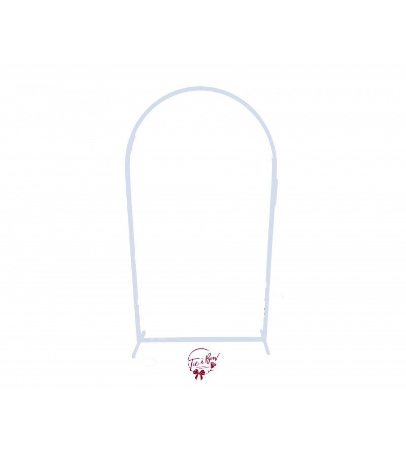 White Frame Arch Backdrop (Tall) 
