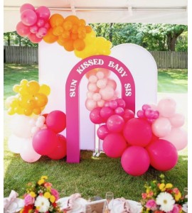 Customizable 3D Arch Backdrop Outline (75in Tall) 