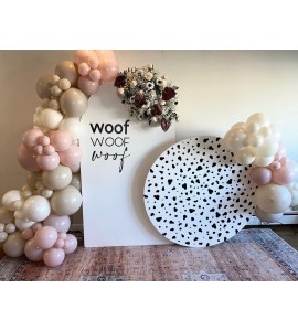 Customizable Circle Backdrop (4ft Wide)