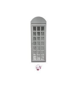 Telephone Booth in White