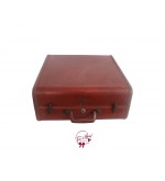 Luggage: Red Wine Leather Luggage