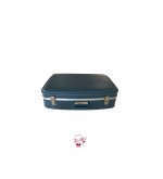 Luggage: Blue Vintage Luggage (Small) 