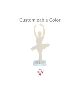 Ballerina Floor Prop (Left) - Customizable Color