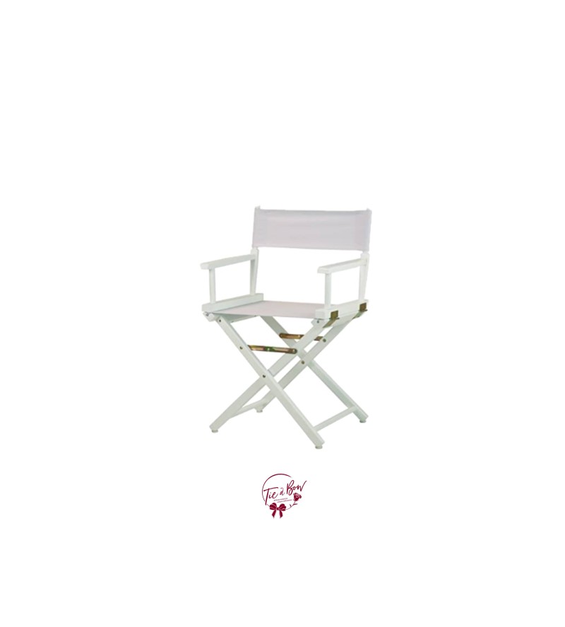 Director's Chair in White