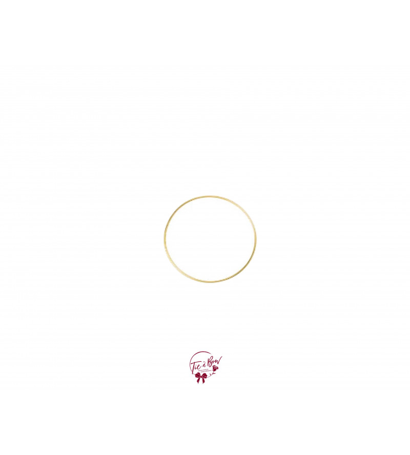 Gold Hoop (Small)