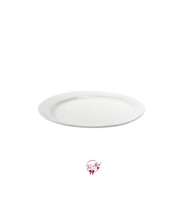 White Large Oval Platter
