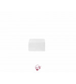 White Acrylic Riser 7in x7in x 4in (Box)