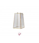 Lantern: Golden Glass Lantern 