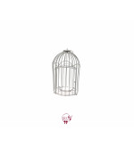 Bird Cage in White (Candle Holder)