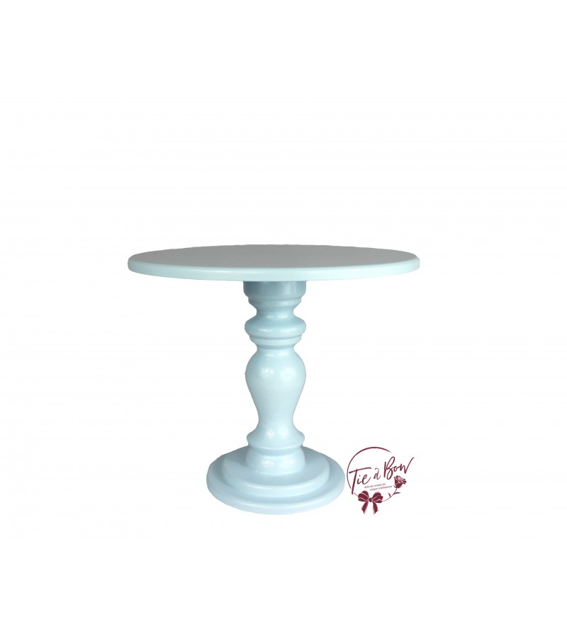 Blue: Light Blue Provence Cake Stand: 10in W x 8.75in H