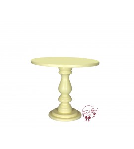 Yellow: Light Yellow Provence Cake Stand: 10in W x 8.75in H