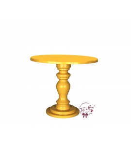 Yellow Provence Cake Stand: 10in W x 8.75in H
