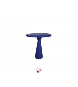 Purple Hourglass Cake Stand (Short): 8in W x 8in H