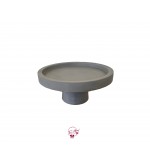 Concrete Cake Stand: 9.75in Wide x 7in Tall 