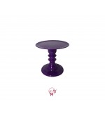 Purple: Plum Sobo Cake Stand: 7in W x 8in H