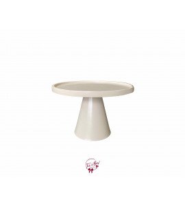 Nude Cake Stand: 10in W x 6.5in H 