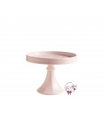 Pink: Baby Pink Rosa Cake Stand: 8.25in W x 7in H