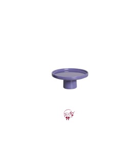 Violet Modern Silva Cake Stand (Small): 7.5in W, 3.5in H