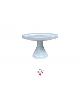 Blue: Light Blue Silva Cake Stand (Large): 12in W x 6in H