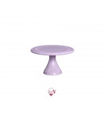 Lavender Silva Cake Stand (Large): 12in W x 6in H