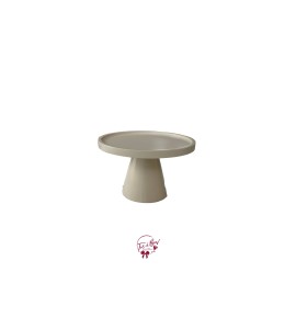 Nude Cake Stand: 8.25in W, 5.5in H