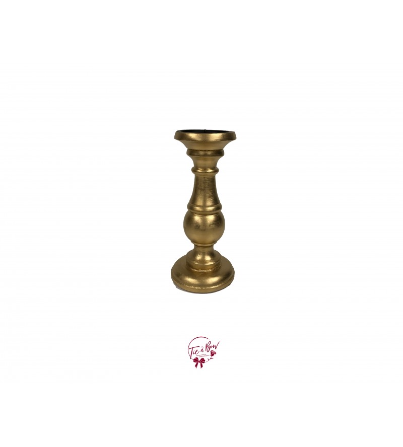 Candle Holder: Gold Provence Candle Holder (Large)
