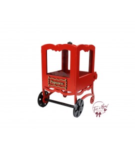 Red Popcorn Cart 