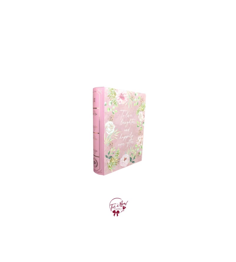 Book: Dark Pink Faux Flower Book (Large)