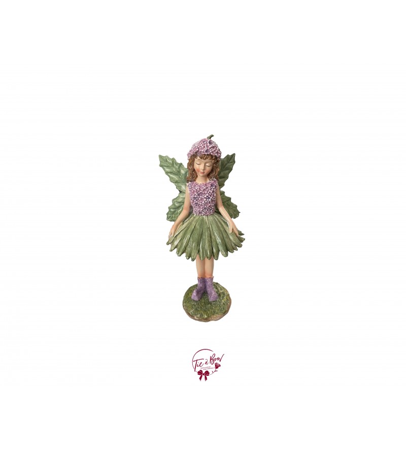 Fairy With Lavender Flowers 