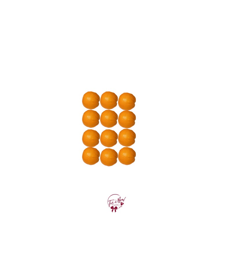 Orange Set of 12