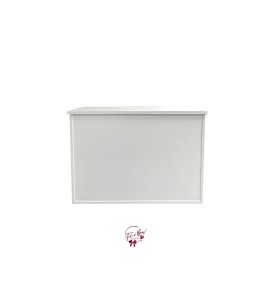 Bar: White Picture Frame Foldable Bar 