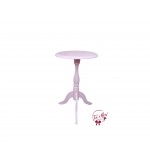 Accent Table: Provence Light Pink Accent Table 