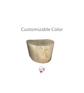 Pedestal: Customizable Organic Pedestal Medium 24x24