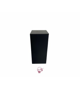 Pedestal: Black Pedestal Tall 15x15x33
