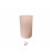 Pedestal: Blush Pink Fluted Round Pedestal (17x29)