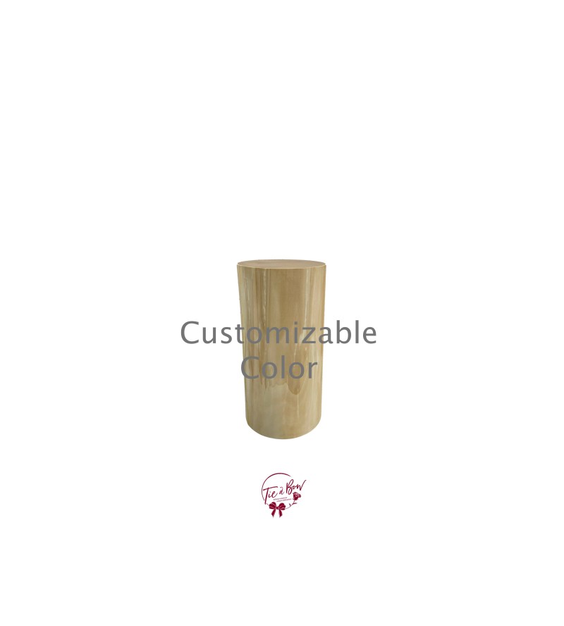 Pedestal: Customizable Cylinder Pedestal 13x26 (Short)