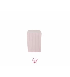 Pedestal: Light Pink Pedestal Short 15x15x24