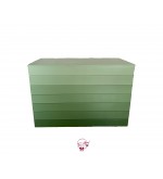Table: Green Ombre Foldable Table 