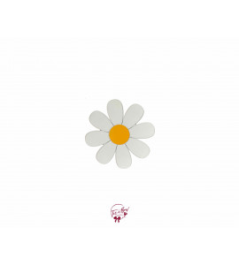Flower: Daisy Flower Aplique (Medium)