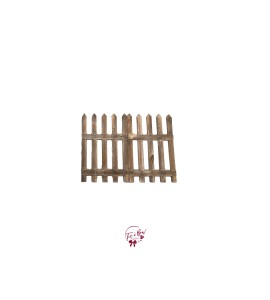 Fence: Rustic Wooden Fence (2 panels) 