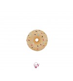 Donut: Beige Ceramic Donut 